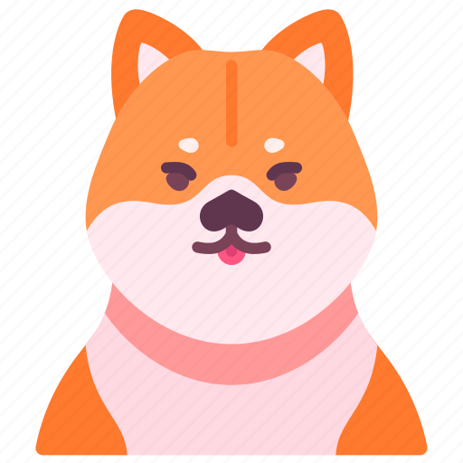 Animal, avatar, pet, creature, dog, shiba, inu icon - Download on Iconfinder