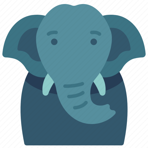 Elephant, animal, creature, wildlife, character icon - Download on Iconfinder