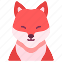 fox, animal, pet, wildlife, dog, character, creature