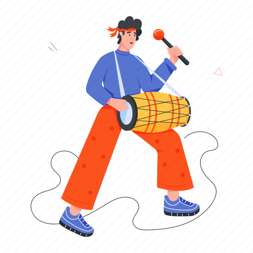 Music party, music instruments, traditional music, party dj, percussion illustration - Download on Iconfinder