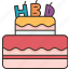 cake, birthday, dessert, party, celebration 
