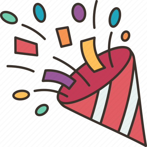 Confetti, surprise, party, celebrate, fun icon - Download on Iconfinder