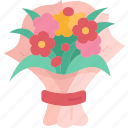 bouquet, flower, blossom, romantic, wedding