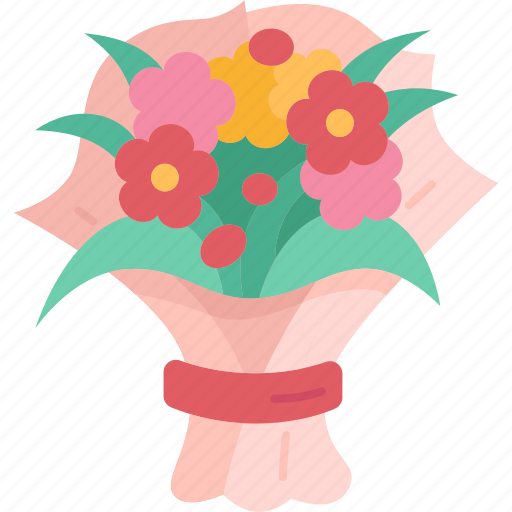 Bouquet, flower, blossom, romantic, wedding icon - Download on Iconfinder