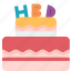 cake, birthday, dessert, party, celebration 