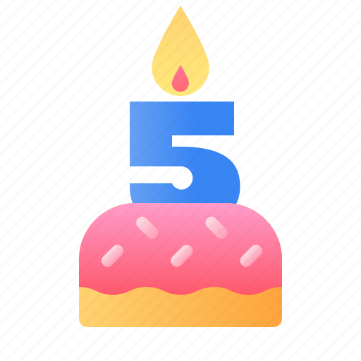 Anniversary, badge, birthday, candle, years icon - Download on Iconfinder