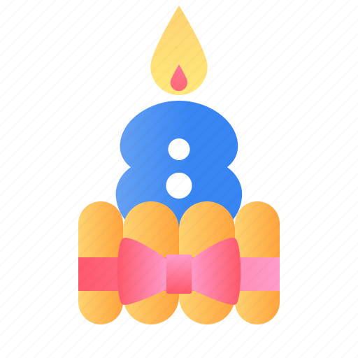 Cake, anniversary, badge, birthday, years icon - Download on Iconfinder