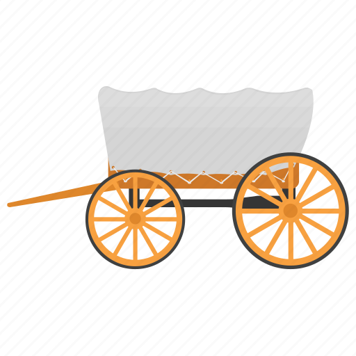 Hand cart, horse cart, open carriage, tonga, vintage transport icon - Download on Iconfinder
