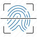 fingerprint, identity, biometric, scan