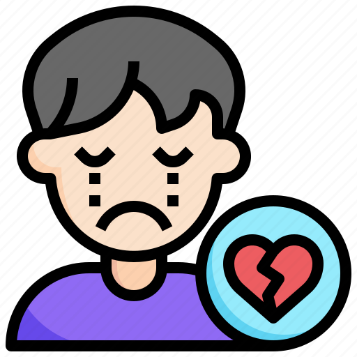 Broken, heart, heartbreak, love, romance icon - Download on Iconfinder