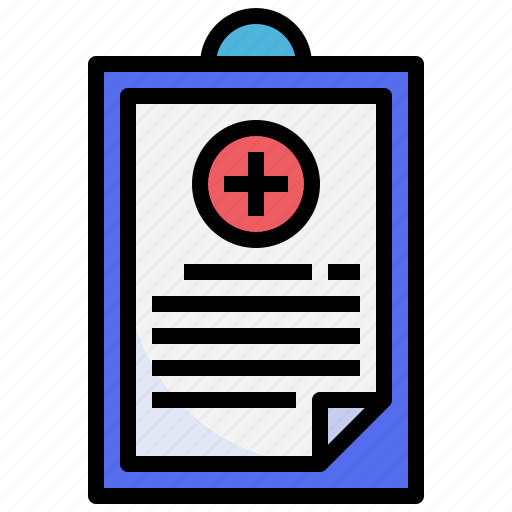 Medical, report, health, record, files, folders icon - Download on Iconfinder