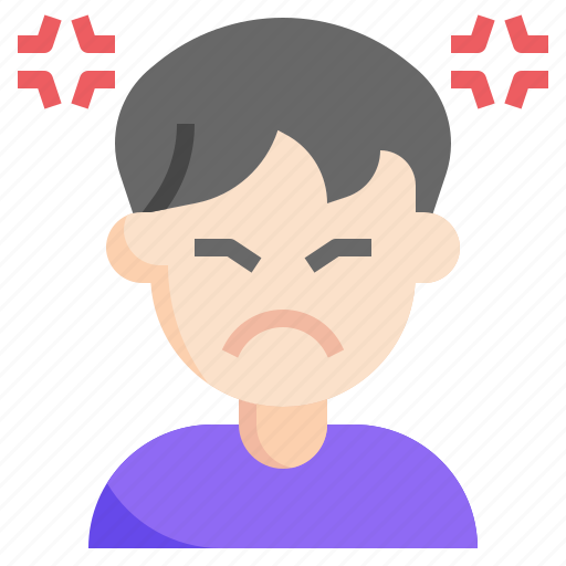Anger, stress, aggresive, mad, angry icon - Download on Iconfinder