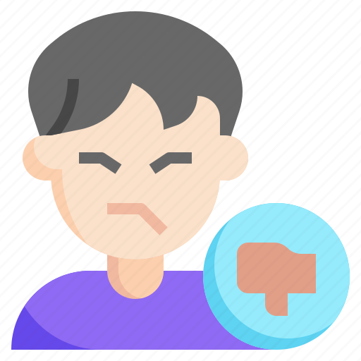 Negative, thinking, emotions, healthcare, medical, pessimistic icon - Download on Iconfinder
