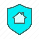 house, protection, shield