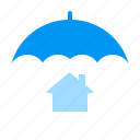 house, protection, umbrella