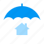 house, protection, umbrella 