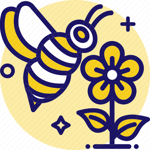 Flower, apiary, bee, honey, insect icon - Download on Iconfinder