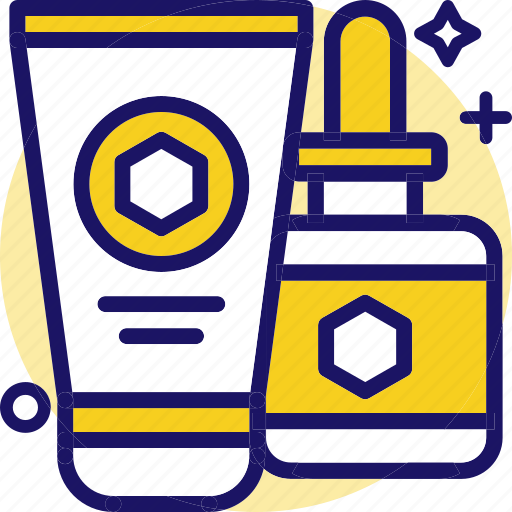Bottle, cosmetic, cream, lotion, honey icon - Download on Iconfinder