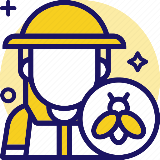 Apiarist, beehive, beekeeper, uniform, worker icon - Download on Iconfinder