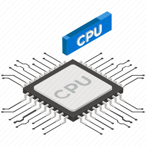 Automate, chipset, computer chip, computer processor, cpu chip, microchip, microprocessor icon - Download on Iconfinder