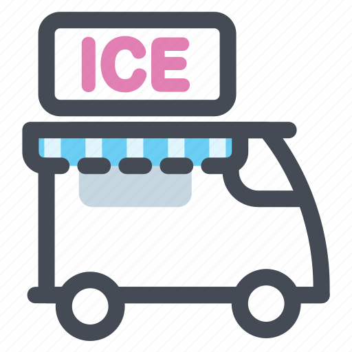 Summer, eskimo pie, icecream, icecream truck, parlor, shop, store icon - Download on Iconfinder