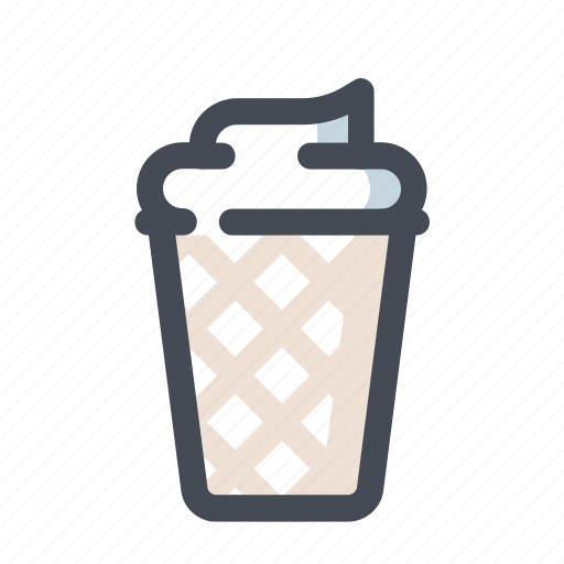 Ice, ice cream, summer, sweet, eskimo pie, waffle cone, dessert icon - Download on Iconfinder