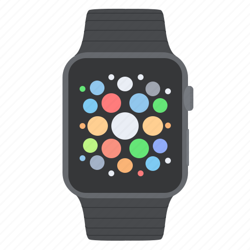 Apple devices, smart, time, watch icon - Download on Iconfinder