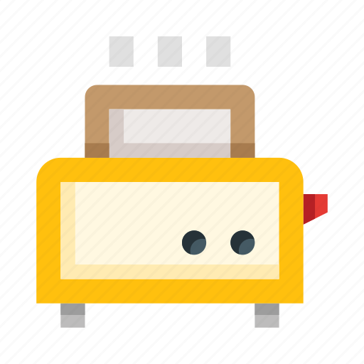Toaster, appliance, bread, toast icon - Download on Iconfinder