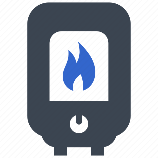 Boiler, heater, hot, heat, plumbing, heating, boil icon - Download on Iconfinder
