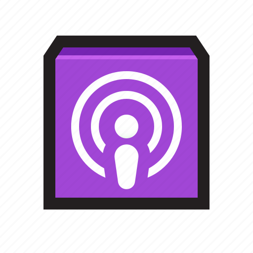 Podcast, audio, streaming, episode, speaker icon - Download on Iconfinder
