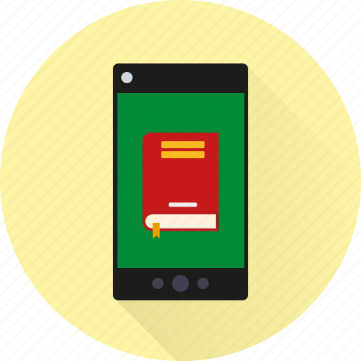 App, book, dictionary, ebook, mobile, phone, reading icon - Download on Iconfinder