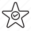 star, features, shapes, and, symbols, check, sign, tick, approved, done, approve, approval 