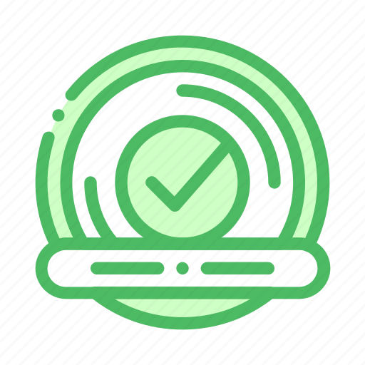 Approved, element, text icon - Download on Iconfinder