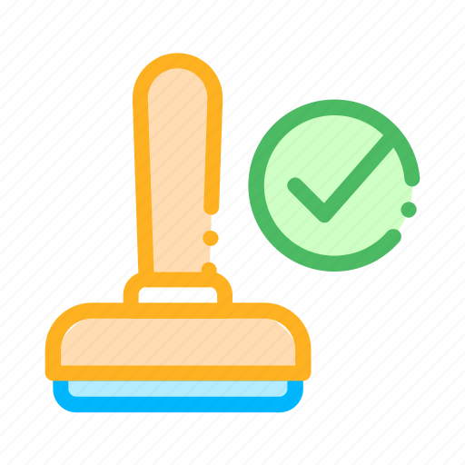Approved, element, hand, mark, print, seal icon - Download on Iconfinder