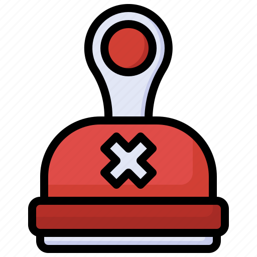 Stamp, reject, quality, control, shipping, badge icon - Download on Iconfinder