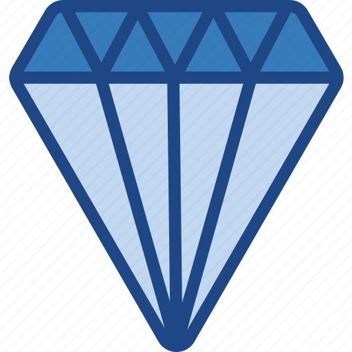 Diamond, gem, jewel, jewelry, stone icon - Download on Iconfinder