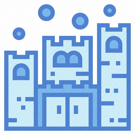 Architecture, building, castle, fortress icon - Download on Iconfinder