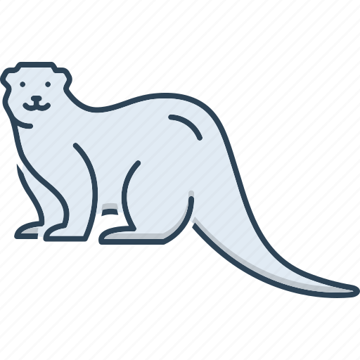 Beaver, lontra, lutra, lutrinae, mammal, musteline, otter icon - Download on Iconfinder