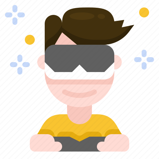 Virtual, reality, vr, ar, controller, drone, gamer icon - Download on Iconfinder