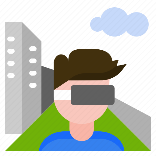 Virtual, reality, environment, vr, ar, gaming, simulation icon - Download on Iconfinder