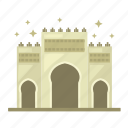 arabic, culture, islam, ramadan, entrance gate, building, mosque 