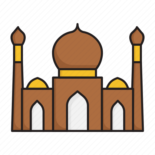 Muslim, mosque, religion, masjid, praying place, worship, religious place icon - Download on Iconfinder