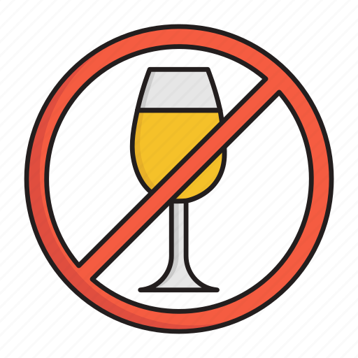 Arabic, restriction, no wine, prohibition, no alcohol, no drink, banned icon - Download on Iconfinder