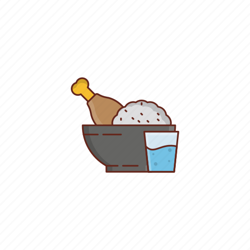 Legpiece, dish, arabic, culture, food icon - Download on Iconfinder