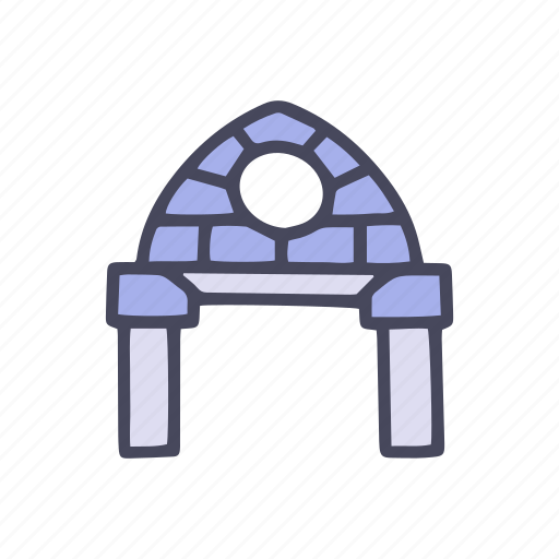 Arch, architecture, construction, prehistoric, greek, brick icon - Download on Iconfinder