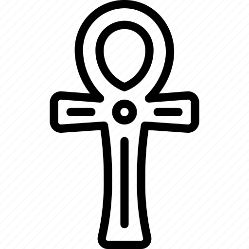 Ankh, cross, ancient, egypt, egyptian icon - Download on Iconfinder