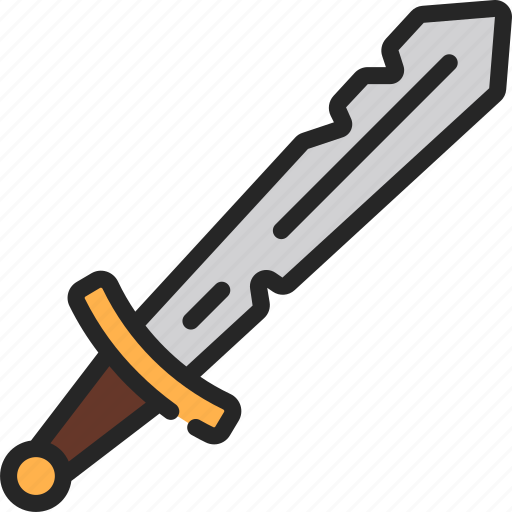 Ancient, sword, weapon, medieval, blade icon - Download on Iconfinder