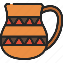 aztec, mug, aztecs, ancient, culture