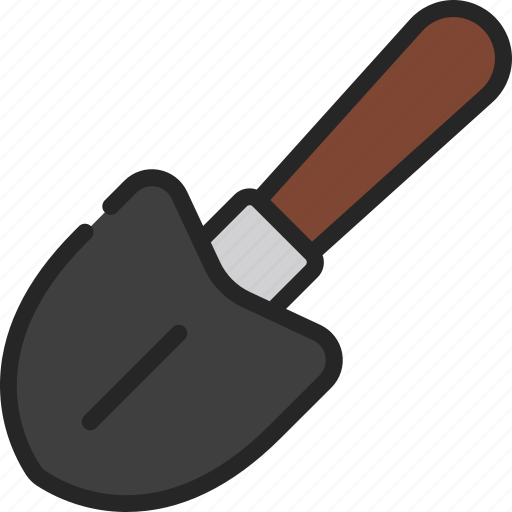 Mini, spade, dig, digging, tool icon - Download on Iconfinder