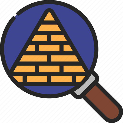 Pyramid, research, egypt, egyptology, pyramids icon - Download on Iconfinder